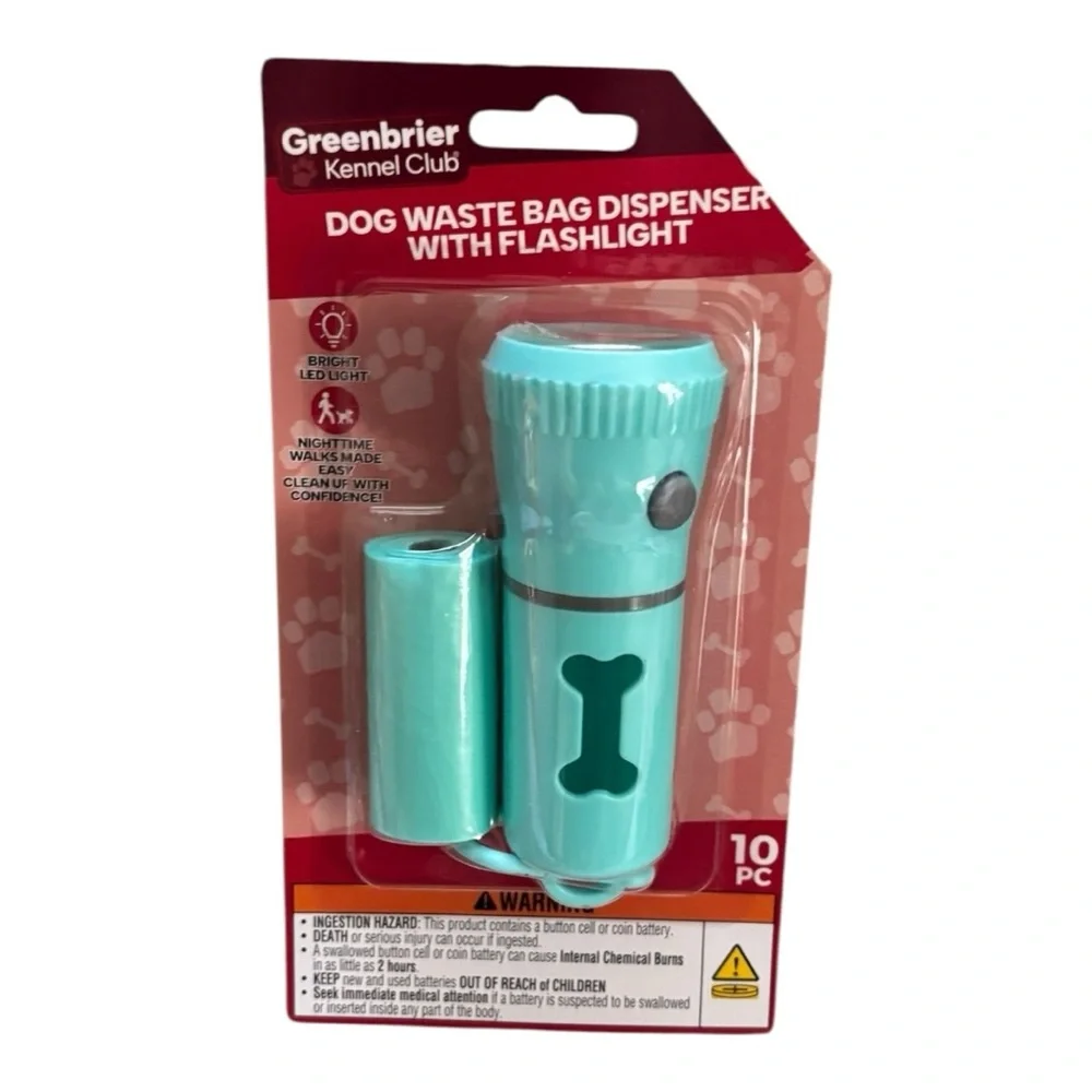 Dog Waste Bag Dispenser with Flashlight🐾